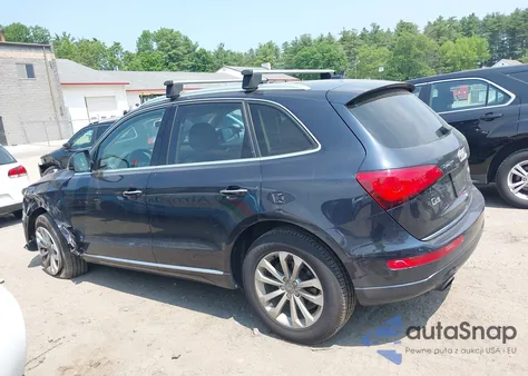 2016 Audi Q5 2.0T Premium z USA, uszkodzony, nr VIN WA1L2AFP2GA029516